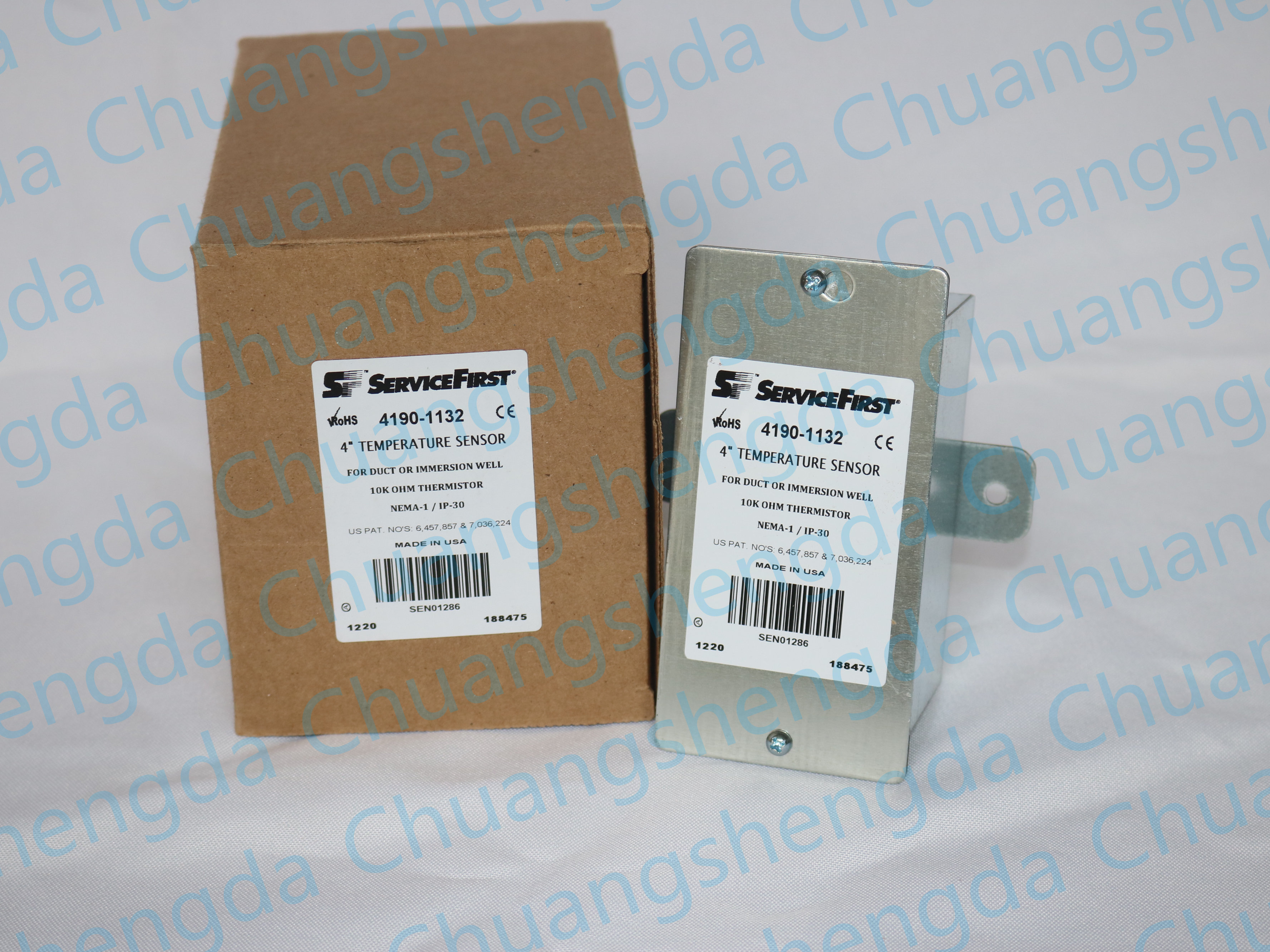 Trane SEN01286 THERM DUCT Temperature Sensor - Reliable
