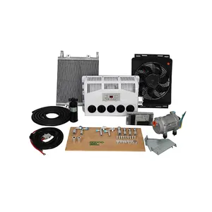 Volkswagen Beetle classic cars Universal 12V A/C under dash ac unit con compressore elettrico kit aria condizionata per auto