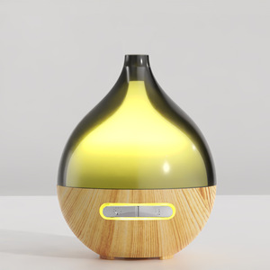 YX 0 Mini Aroma Diffuser 120Ml Wood Grain USB <b>Humidifier</b> With Color Light Home Essential Oil Diffuser - Product Image 5