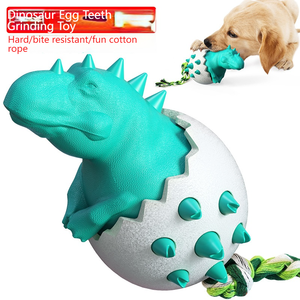 3'ü 1 Arada Çevre Dostu Sevimli Köpek Diş Kaşıma Oyuncağı EVA PP Fırça ve Diş Fırçası Diş Bakımı için Ses Çıkaran Oyuncak Dış Mekan Eğlencesi için - Product Image 6