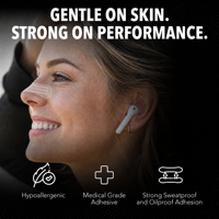 Bandes nasales transparentes YOJO sans médicament, en PE, dilatateur nasal physique transparent pour le sommeil nocturne, anti-ronflement, boîte personnalisée