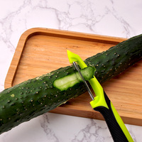 Keuken Gadgets Multifunctionele Draaibare Schilmesje Aardappelschiller Handmatige Fruit- en Groenteschiller Met Lange Steel