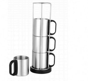 Cadeau d'entreprise, tasse de voyage en métal isolée thermiquement, écologique, anti-fuite - Product Image 3