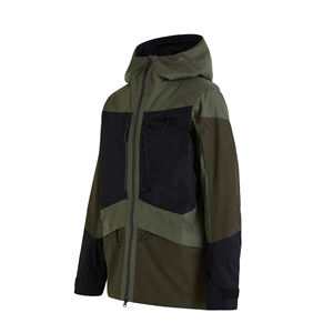 MonckSports alta calidad al aire libre 2L aislado ligeramente acolchado totalmente resistente a la intemperie Shell chaqueta de los hombres para los esquiadores serios freeride - Product Image 2