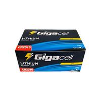 Batterie au lithium Gigacell petite taille CR2016 3V, pile bouton au lithium pour télécommande de clé de voiture