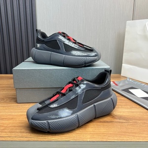 รองเท้าลำลองแฟชั่นใหม่สำหรับผู้ชาย ระบายอากาศได้ดี ทรงเตี้ย สไตล์ Chunky Sneakers คุณภาพสูง ดีไซน์ดั้งเดิม พร้อมเชือกร้อยแบบหลวม - Product Image 4