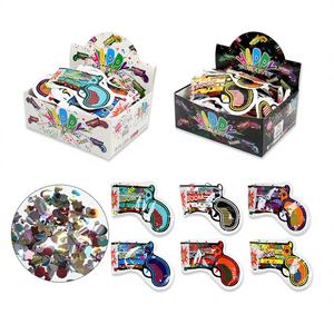 Confeti Rectangular con Diseño de Pistola EB, 300 Piezas, 6 Paquetes (50), Decoraciones Desechables para Fiestas, Halloween, Cumpleaños, Bodas, Navidad - Product Image 1