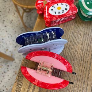 Pince à Cheveux en Acétate Style Rétro Nouveauté, Motif Dessin Animé Mignon, Accessoires de Coiffure en Gros - Product Image 2