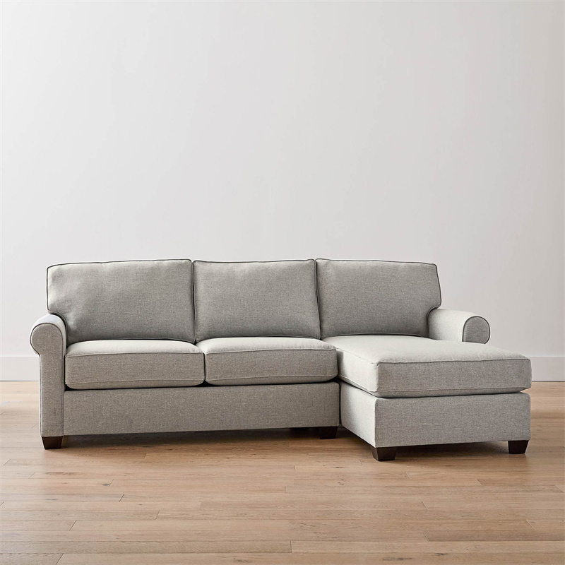 Luxury Living Room Chaise Sectional Sofa Set 3 Seater Living Room Sofas