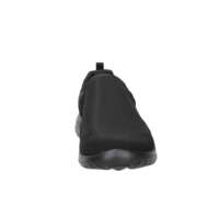 Mocassins Homme Lumberjack Noirs à Talon de 3,5 cm, Dessus en Maille Respirante, Semelle Intermédiaire en EVA, Semelle Extérieure en Caoutchouc, Chaussures Confortables pour la Marche