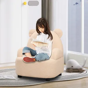 Cute Bear Design Living Room Furniture Kids Sofa Couch Chair New Design Cartoon Child Chair KD Version