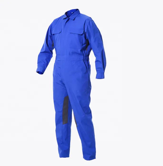 Baju Kerja Profesional Pria, Multi Fungsi Pakaian Kerja Kustom untuk Pria Perlindungan Penutup Gas Minyak Pakaian Kerja Tahan Las