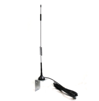 Antenne MIMO omnidirectionnelle longue portée double bande à montage magnétique en boucle pour voiture 5.8/2.4GHz WiFi 5G 4G GSM avec gain de 9dBi