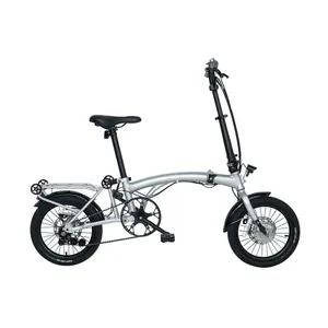 Bicicleta Eléctrica Plegable Todoterreno para Mujer, Uso Diario Urbano, Motor sin Escobillas de 250/500W, Batería de Litio 40 - Product Image 3