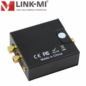 Convertisseur <span class=keywords><strong>audio</strong></span> numérique-analogique LINK-MI avec conception facile à installer, prend en charge les fréquences d'échantillonnage à 32, 44,1, 48 et 96 KHz - Product Image 3