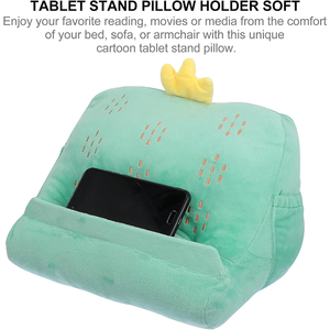 <span class=keywords><strong>Tablette</strong></span> douce chambre <span class=keywords><strong>lit</strong></span> décor oreiller <span class=keywords><strong>tablette</strong></span> coin lecture <span class=keywords><strong>coussin</strong></span> livre téléphones <span class=keywords><strong>support</strong></span> peluche 11.8 pouces vert peluche oreiller pour ordinateur portable - Product Image 4