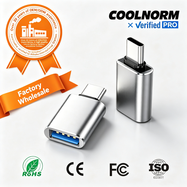 USB C Adapter 3.0 High Speed Data Transfer OTG USB-C Device Adapter Connector New Customization Mobile Phone Adapter