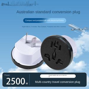 Australiano americano britannico tedesco Standard adattatore ABS materiale europeo presa globale di viaggio transfrontaliero accessibile - Product Image 6
