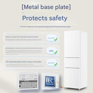 Mini-<span class=keywords><strong>réfrigérateur</strong></span> électrique à porte simple 43L argenté à refroidissement direct et dégivrage manuel pour usage domestique, hôtelier et en dortoir <span class=keywords><strong>Haier</strong></span> Energy - Product Image 6