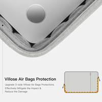 Housse de protection pour ordinateur portable 13 14 15 16 pouces, sacoche de transport pour MacBook Pro Air 13.6, accessoires de protection pour ordinateur professionnel
