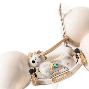 <span class=keywords><strong>Cheval</strong></span> à bascule pour enfants, trotteur et poussette en plastique, cadeau de premier anniversaire pour bébés de 6 à 12 mois et de <span class=keywords><strong>1</strong></span> à 3 ans - Product Image 2
