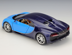 Welly 1:24 <span class=keywords><strong>Bugatti</strong></span> <span class=keywords><strong>Chiron</strong></span> Modèle de voiture en alliage moulé sous pression, <span class=keywords><strong>jouet</strong></span> et cadeau, portes et capot ouvrables, pour collectionneurs, véhicules et jouets - Product Image 2