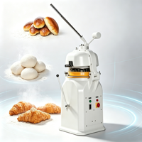 Diviseur de pâte automatique commercial pour bagels, coupe-pâte 250 kg/h, moteur 0,75 kW pour restaurants et hôtels