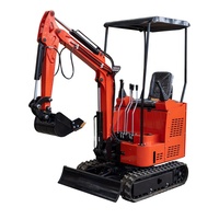 Mini-excavatrices sur chenilles chinoises Kubota Yanmar à moteur diesel, neuves, les plus petites, 1,5 tonne, à prix abordable