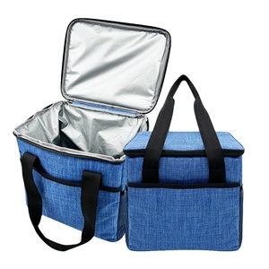 Bolsa Térmica Promocional de Poliéster Oxford para Entrega de Comida, Bolsa de Picnic Resistente y Suave, Muestra Gratis - Product Image 1