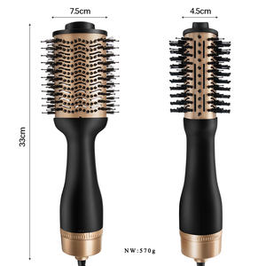 Sèche-cheveux électrique 2 en 1 <span class=keywords><strong>1200w</strong></span>, <span class=keywords><strong>brosse</strong></span> rotative pour cheveux, lisseur, stylisme rotatif - Product Image 2
