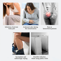 Lingettes jetables biodégradables avec logo personnalisé Lingettes humides bactériostatiques en papier pour les soins menstruels féminins équilibrés au ph