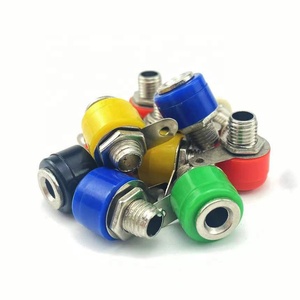 Connecteur de test électrique multicolore en laiton avec borne banane et isolateur ABS 19A 30V <span class=keywords><strong>AC</strong></span> à 60V <span class=keywords><strong>DC</strong></span> - Product Image 3