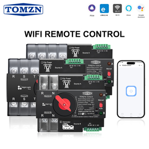 Tomzn ewelink ไวไฟอัจฉริยะแบบ2P 3P 4P จับเวลา230V สวิตช์ถ่ายโอนพลังงานอัตโนมัติแบบคู่รีโมทคอนโทรลไม่ติดขัด63A 125A 100A - Product Image 1