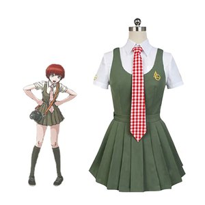 Set di costumi cosplay <span class=keywords><strong>Anime</strong></span> <span class=keywords><strong>Danganronpa</strong></span> Koizumi Mahiru, uniformi giapponesi, gonne, abiti da marinaio per donna - Product Image 4