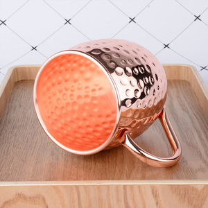 Energinox Vente en gros de mugs à Moscow Mule martelés faits à la main pour <span class=keywords><strong>cocktails</strong></span> - Product Image 6