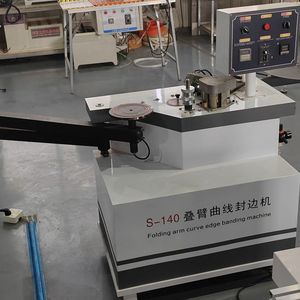 Máy Gia Công Gỗ Hai Mặt Đường Cong Keo Thẳng Máy Dải Cạnh Hình Đặc Biệt Có Tay Xoay - Product Image 1