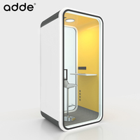 Gousses de bureau minimalistes cabine insonorisée boîte acoustique silencieuse isolation d'une personne cabine téléphonique dosette de réunion