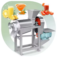 Extracteur d'oignon au gingembre Extracteur de jus d'orange industriel pour jus de goyave
