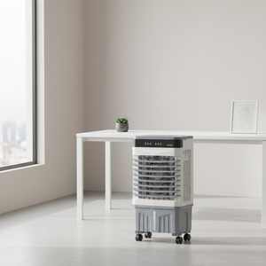 Portable 10L Electric Evaporative Water Air <strong>Cooler</strong> with 3-Speed Mechanical Control Plastic Household Use - Product Image 3