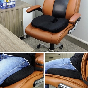 Gối ngồi bằng mút nhớt hình chữ U MAIDISHI WJ-194 dùng cho văn phòng, giảm đau xương cụt, hỗ trợ đau thần kinh tọa, dây đeo có thể điều chỉnh - Product Image 6