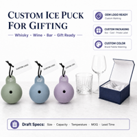 Molde De Silicona Para Bolas De Hielo Redondas 70ml Bandeja De Hielo Esférica Para Bebidas De Verano Café Helado Zumos Y Fiestas