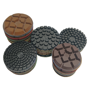 Blok Penggosok Lantai Berlian Tebal 4mm/6mm/8mm/10mm untuk Menggiling Beton Semen Batu Alat Pemoles Lantai - Product Image 3