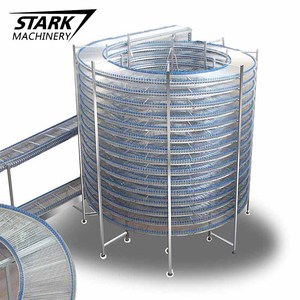 <span class=keywords><strong>Spiral</strong></span> Gefrier schrank Kühlturm für Bäckerei Edelstahl <span class=keywords><strong>Spiral</strong></span> draht Mesh Förderband - Product Image 1