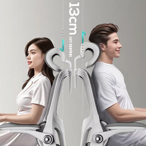 Hbada P2 <span class=keywords><strong>Human</strong></span> <span class=keywords><strong>Engineering</strong></span> Office Manager Chaise de bureau inclinable avec repose-pieds pour chaises de patron - Product Image 2