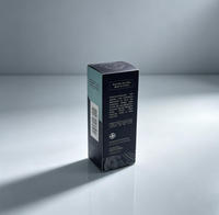 Boîte en carton ondulé recyclé sur mesure pour l'emballage de produits cosmétiques et de soins de la peau avec laminage brillant et gaufrage