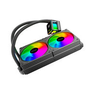 Nouveauté 2025 Boîtier d'ordinateur en plastique SUPCOOL V6 Refroidissement par eau NOIR RGB Conception DIG Personnaliser le LOGO