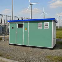 Poste de transformateur compact préfabriqué de type européen 11 kV 1600 kVA pour extérieur, fabricant OEM