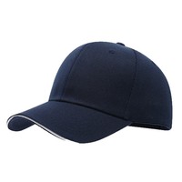 Gorra de Béisbol Clásica de Color Sólido, Moderna y Duradera, con Cierre a Presión, 100% Poliéster, Personalizable con Logotipo, Unisex, para Todas las Temporadas