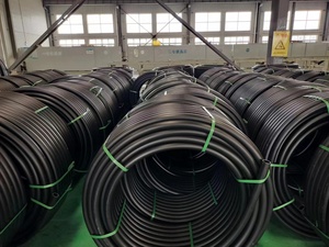 Tubería de <span class=keywords><strong>PE</strong></span> reciclada respetuosa con el medio ambiente PE100RC-Material de construcción sostenible, certificado ISO, huella de carbono baja - Product Image 3