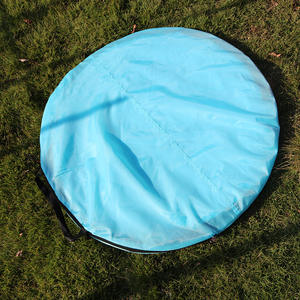 Tente de plage pop up pour 3-4 personnes, abri solaire automatique UPF 50 +, cabane extérieure portable, protection UV pour la famille - Product Image 3